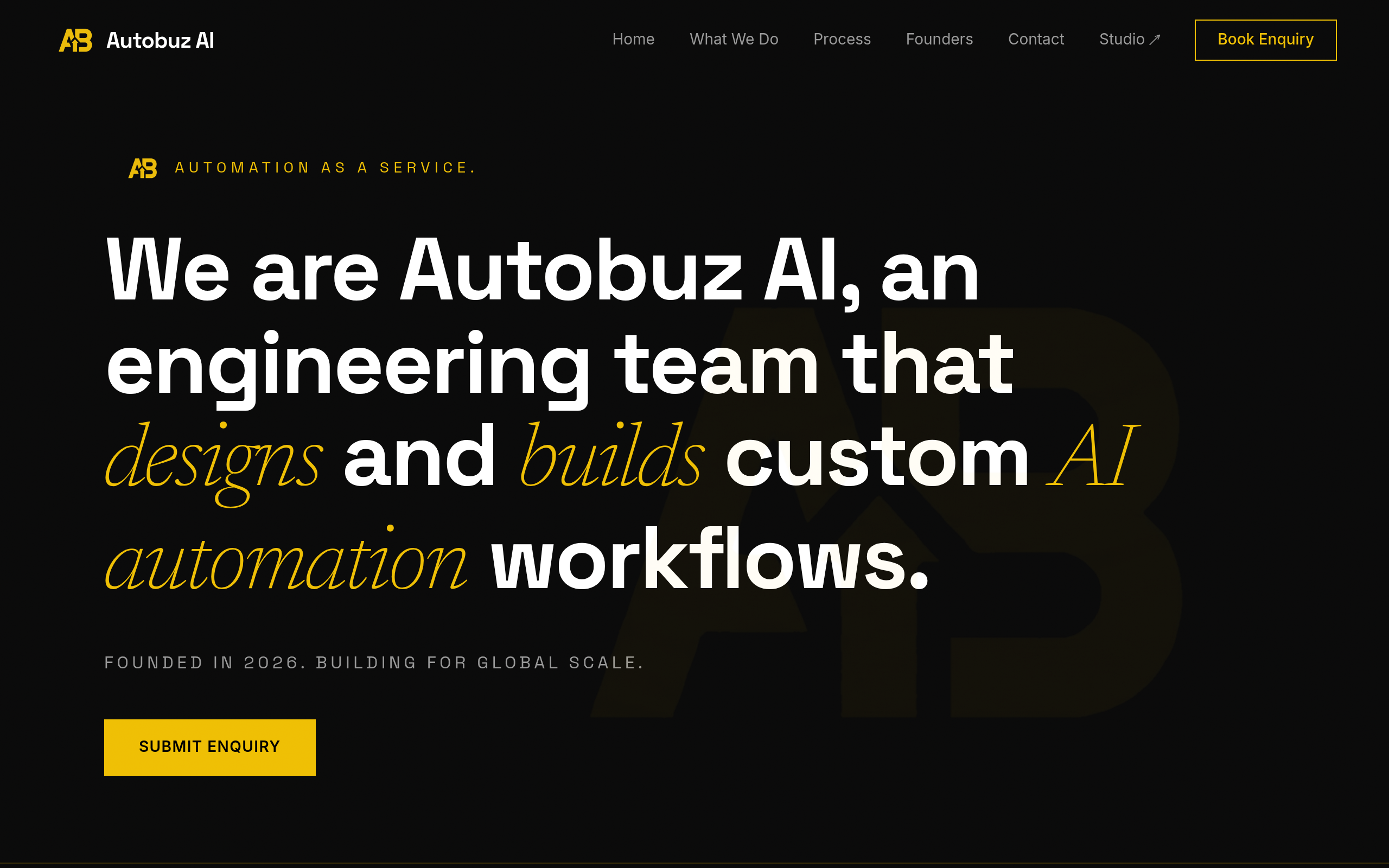 Autobuz AI website preview